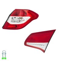 Rear Light Set right with cover HELLA suitable for e.g....