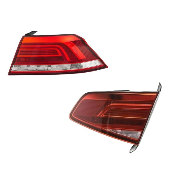 Rückleuchten-Set rechts 12 V LED HELLA Licht-Expertise passend für VW PASSAT