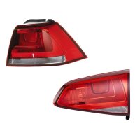 Rear Light Set right 12 V W16W WY21W W21W HELLA for e.g....