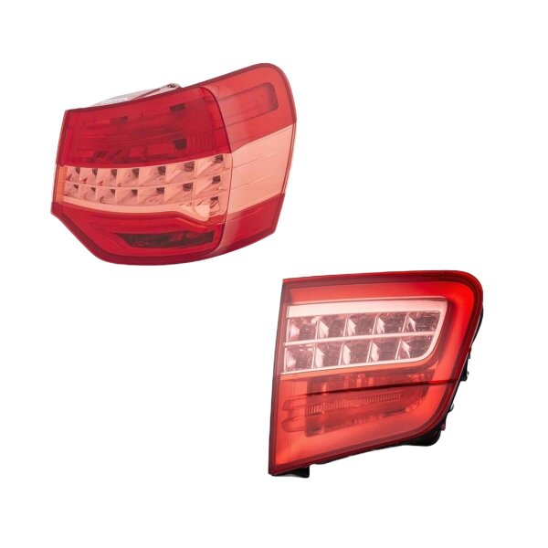 Rückleuchten-Set rechts H21W R5W P21/5W P21W HELLA für CITROËN C5
