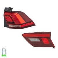 Rückleuchten-Set rechts 12 V LED WY21W HELLA passend...