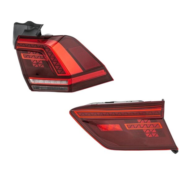 Rückleuchten-Set rechts 12 V LED HELLA passend für u.a. VW TIGUAN