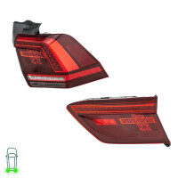 Rückleuchten-Set rechts 12 V LED HELLA passend...