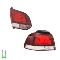 Rear Light Set left right 12 V W16W W21W WY21W HELLA for...
