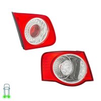 Rear Light Set left right 12 V P21W LED HELLA suitable...