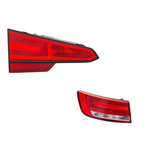 Rückleuchten-Set links rechts H21W W16W P21W PY21W HELLA für AUDI A4