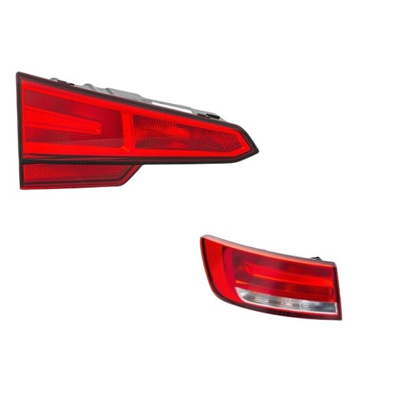 Rückleuchten-Set links rechts W16W P21W PY21W H21W HELLA für AUDI A4
