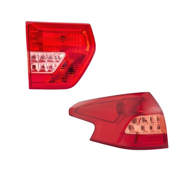 Rückleuchten-Set links rechts H21W P21W R5W P21/5W HELLA für CITROËN C5
