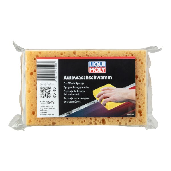 Car wash sponge LIQUI MOLY 1549 Plastic care 1 pc Additive Engine care 1 pc