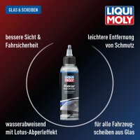 Fixklar Regenabweiser LIQUI MOLY 1590 Scheiben klare Sicht und Helmvisier 125ml