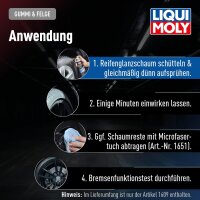 Reifenglanzschaum LIQUI MOLY 1609 Reiniger Pflege Schutz für Autoreifen 400ml