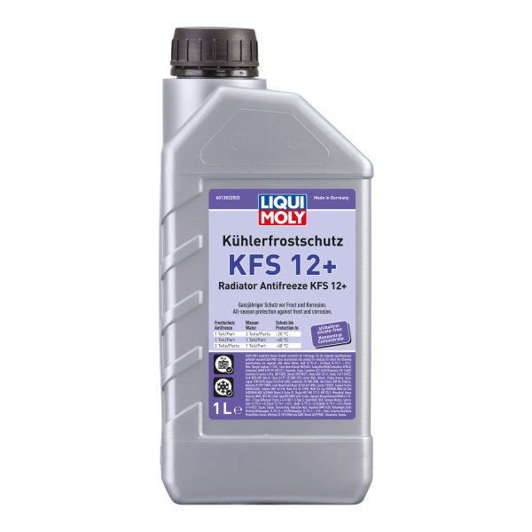 Kühlerfrostschutz KFS 12+ LIQUI MOLY 21145 Frostschutzmittel Kühlerschutz 1L