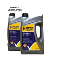 2x5L Motoröl HENGST 5W-30 C3 Pro 5L Low SAPS DPF...