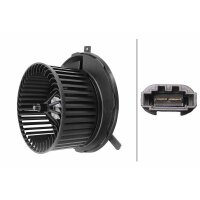 Interior Blower 12 V 180 W 2-pole HELLA suitable for e.g. AUDI A3