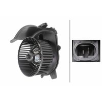 Innenraumgebläse 12V 180W Ø: 155mm HELLA für RENAULT GRAND SCÉNIC II 1.6