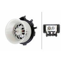 Interior Blower 12 V 180 W 2-pole HELLA suitable for e.g. VW CRAFTER