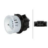Interior Blower 12 V 180 W 2-pole HELLA suitable for e.g. CITROËN C3