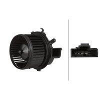 Innenraumgebläse 13.5V 205W Ø: 138mm HELLA für PEUGEOT BOXER Bus 2.2 HDi 150