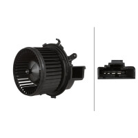 Innenraumgebläse 13,5 V 205 W 4-polig HELLA für u.a. FIAT DUCATO
