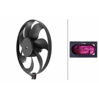Lüfter, Motorkühlung 12V 120W Ø348mm HELLA für VW GOLF IV Variant (1J5) 1.6