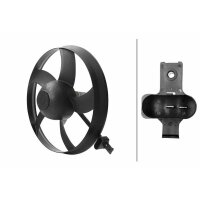 Lüfter, Motorkühlung 12V 60W Ø: 324mm HELLA für VW POLO V (6R1, 6C1) 1.2 TSI