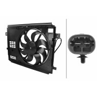 Lüfter Motorkühlung 12V 250W Ø426mm HELLA für CITROËN C4 PICASSO II 2.0 BlueHDi