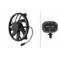 Lüfter, Motorkühlung 12V 300W Ø: 388mm HELLA für CITROËN DS5 2.0 HDi 165
