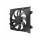 Engine Cooling Fan 12 V 250 W 2-pole HELLA for e.g. FIAT 500