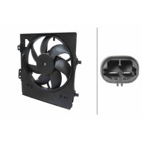 Lüfter, Motorkühlung 12V 250W Ø: 347mm HELLA für PEUGEOT 208 I 1.6 GTi