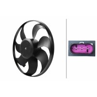 Lüfter, Motorkühlung 12V 200W Ø351mm HELLA für VW GOLF IV Variant (1J5) 2.3 V5
