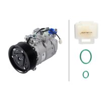 Klimakompressor 24 V Ø 130 HELLA für u.a. MERCEDES-BENZ ACTROS