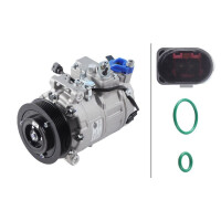 Kompressor, Klimaanlage 12V R 134a HELLA für AUDI Q7 (4LB) 3.0 TDI quattro