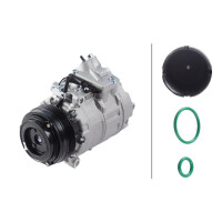 Kompressor, Klimaanlage 12V R 134a HELLA für BMW Z8 Roadster (E52) 4.9