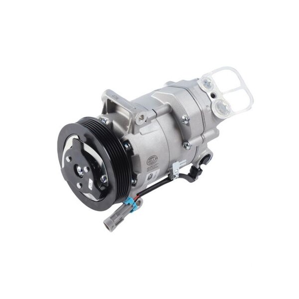 Klimakompressor 12 V Ø 119 HELLA passend für u.a. OPEL ASTRA