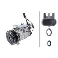 Air Conditioning Compressor 12 V Ø 115 HELLA for MERCEDES-BENZ A-CLASS