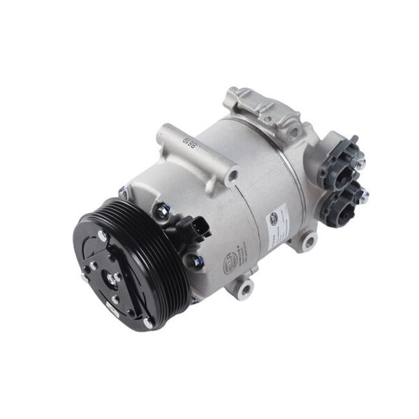 Kompressor, Klimaanlage 12V R 134a/R 1234yf HELLA für FORD FIESTA VI Van 1.4