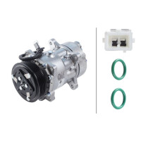 Kompressor, Klimaanlage 12V R 134a HELLA für FIAT DUCATO Van (244_) 2.0