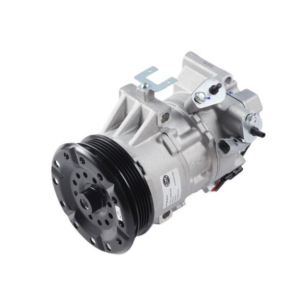 Air Conditioning Compressor 12 V Ø 110 HELLA suitable for e.g. TOYOTA YARIS