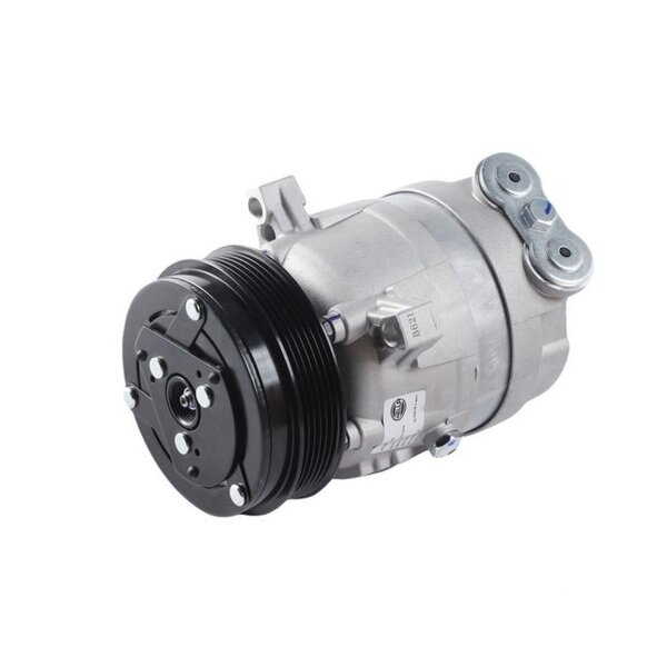 Klimakompressor 12 V Ø 126 HELLA passend für u.a. OPEL OMEGA