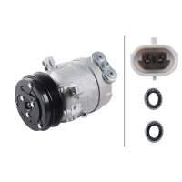 Klimakompressor 12 V Ø 126 HELLA passend für u.a. OPEL OMEGA