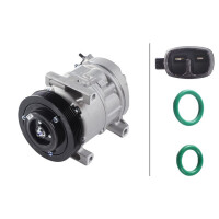 Kompressor, Klimaanlage 12V R 134a HELLA für FIAT GRANDE PUNTO (199_) 1.2
