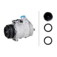 Kompressor, Klimaanlage 12V R 134a/R 1234yf HELLA für BMW X5 (E53) 3.0 i