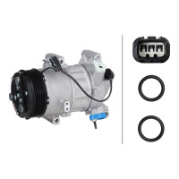 Klimakompressor 12 V Ø 120 HELLA passend für u.a. HONDA CR-V
