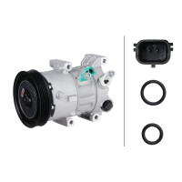 Air Conditioning Compressor 12 V Ø 125 HELLA suitable for e.g. HYUNDAI i30