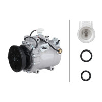 Klimakompressor 12 V Ø 90 HELLA Thermo-Expertise passend für u.a. SUZUKI SX4