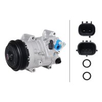Kompressor Klimaanlage 12V R 134a/R 1234yf HELLA für TOYOTA CAMRY Saloon (_V5_)