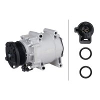 Kompressor Klimaanlage 12V R 134a/R 1234yf HELLA für FORD MONDEO III (B5Y) 1.8