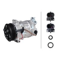 Kompressor, Klimaanlage 12V R 134a HELLA für OPEL INSIGNIA A (G09) 2.0 CDTI (68)