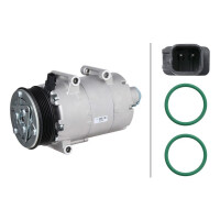Air Conditioning Compressor 12 V Ø 108 HELLA suitable for e.g. FORD MONDEO