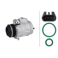 Kompressor, Klimaanlage 12V R 134a HELLA für BMW X5 (E70) 3.0 si